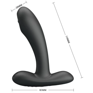 PRETTY LOVE - MASSAGEADOR VIBRATÃRIO ANAL E VAGINAL REMINTON PRETO